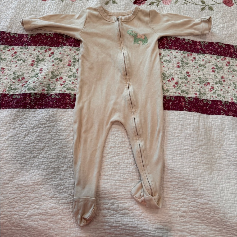 Cream Elephant Indian Festive Onsie